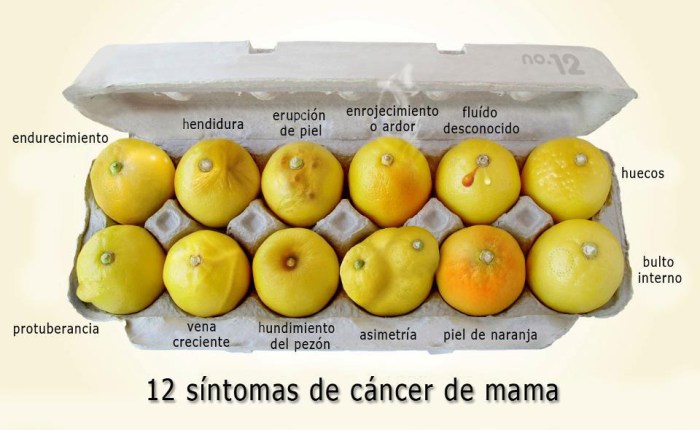 cancer de mama , limones , womenonmovement