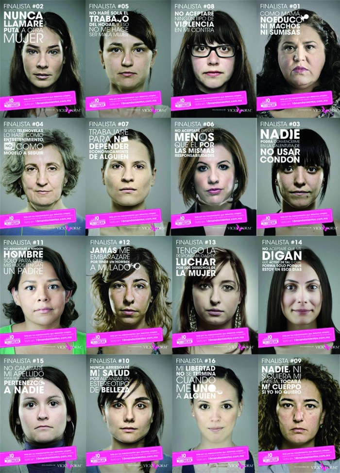 diez mandamientos de la mujer derechos de la mujer, feminidad, diez mandamientos